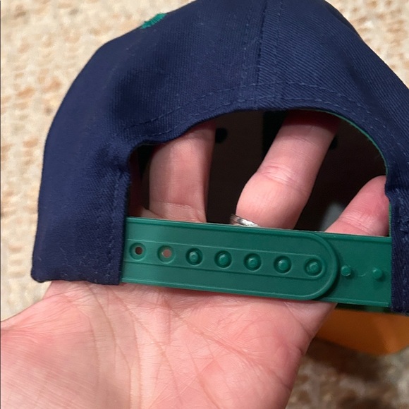 24.7 Navy and Green Duck Embroidered Cap - Picture 4 of 8